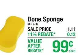 Menards Bone Sponge offer
