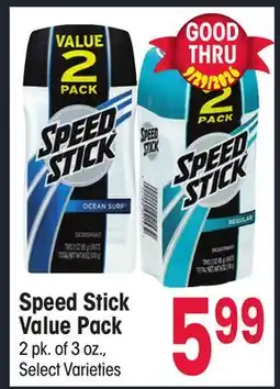 Jewel-Osco Speed Stick Value Pack offer