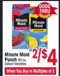 Jewel-Osco Minute Maid Punch offer