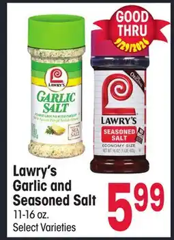 Jewel-Osco Lawry's Garlic and Seasoned Salt offer
