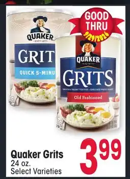 Jewel-Osco Quaker Grits offer