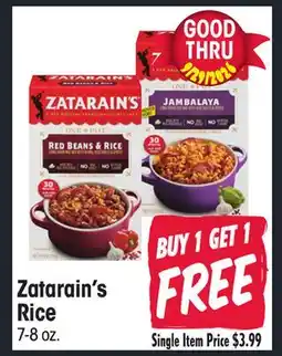 Jewel-Osco Zatarain's Rice offer