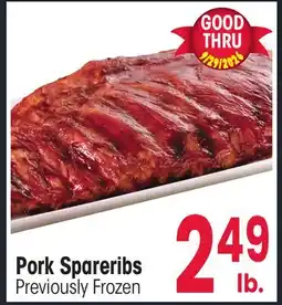 Jewel-Osco Pork Spareribs offer