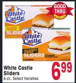 Jewel-Osco White Castle Sliders offer