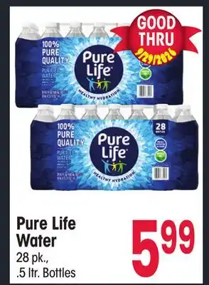 Jewel-Osco Pure Life Water offer