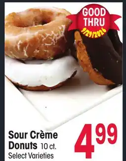 Jewel-Osco Sour Crème Donuts offer