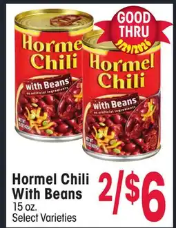 Jewel-Osco Hormel Chili With Beans offer