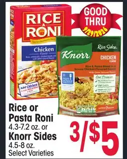 Jewel-Osco Rice or Pasta Roni 4.3-7.2 oz. or Knorr Sides 4.5-8 oz offer