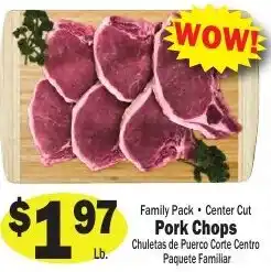 Sellers Bros Family Pack Center Cut Pork Chops offer