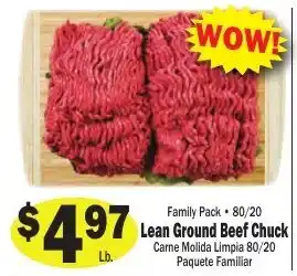 Sellers Bros Lean Ground Beef Chuck offer