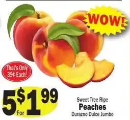 Sellers Bros Sweet Tree Ripe Peaches offer