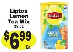 Sellers Bros Lipton lemon tea mix offer