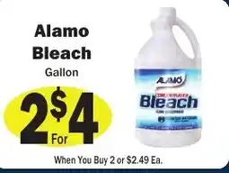Sellers Bros Alamo bleach offer
