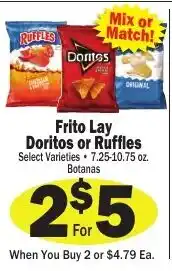 Sellers Bros Frito Lay Doritos or Ruffles offer