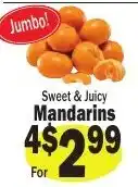 Sellers Bros Sweet & Juicy Mandarins offer