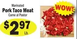 Sellers Bros Marinated Pork Taco Meat Carne al Pastor offer