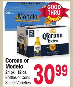 Jewel-Osco Corona or Modelo offer
