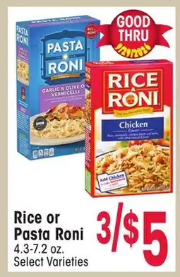 Jewel-Osco Rice or Pasta Roni offer