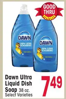 Jewel-Osco Dawn Ultra Liquid Dish Soap offer