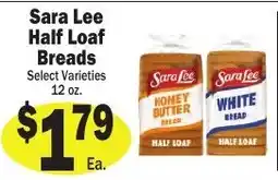 Sellers Bros Sara Lee half loaf breads offer