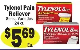 Sellers Bros Tylenol Pain Reliever offer