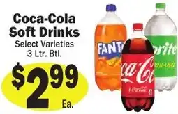 Sellers Bros Coca-Cola soft drinks offer