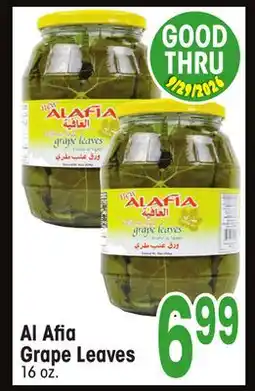 Jewel-Osco Al Afia Grape Leaves offer