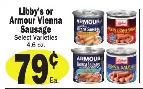Sellers Bros Libby's or Armour Vienna Sausage offer