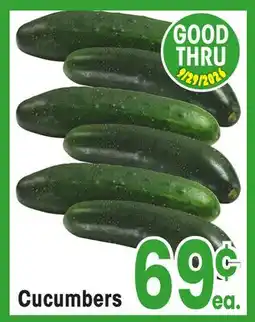 Jewel-Osco Cucumbers offer