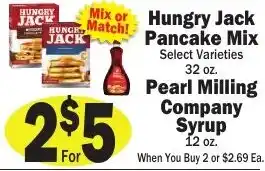 Sellers Bros Hungry Jack Pancake Mix offer