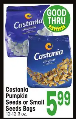 Jewel-Osco Castania Pumpkin Seeds or Small Seeds Bags offer