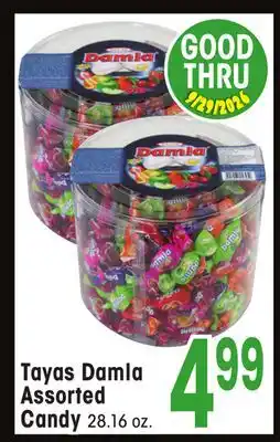 Jewel-Osco Tayas Damla Assorted Candy offer