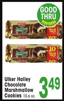 Jewel-Osco Ulker Halley Chocolate Marshmallow Cookies offer