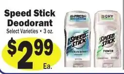 Sellers Bros Speed Stick Deodorant offer