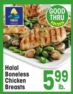 Jewel-Osco Halal Boneless Chicken Breasts offer