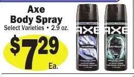 Sellers Bros Axe Body Spray offer