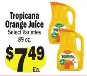 Sellers Bros Tropicana orange juice offer