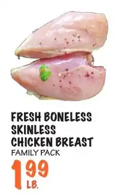 Foodarama Fresh boneless skinless chicken breast offer