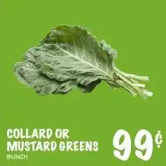 Foodarama Collard Or Mustard Greens Bunch offer
