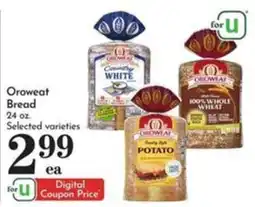 Pavilions Oroweat Bread offer