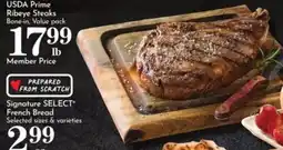 Pavilions Signature Select French Bread offer