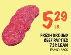 Foodarama Fresh Ground Beef Patties offer