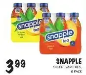 Foodarama Snapple Select Varieties offer