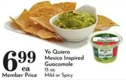 Pavilions Yo Quiero Mexico Inspired Guacamole offer