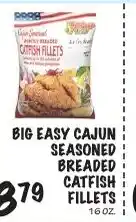 Foodarama Big Easy Cajun Seasoned Breaded Catfish Fillets offer