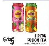 Foodarama Lipton fusion tea offer