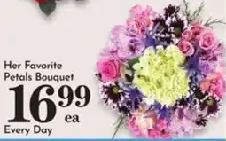 Pavilions Her Favorite Petals Bouquet offer