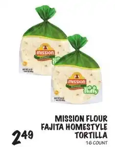 Foodarama Mission flour fajita homestyle tortilla offer