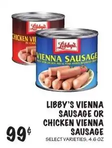 Foodarama Libby's vienna sausage or chicken vienna sausage offer