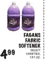 Foodarama Fagans fabric softener offer